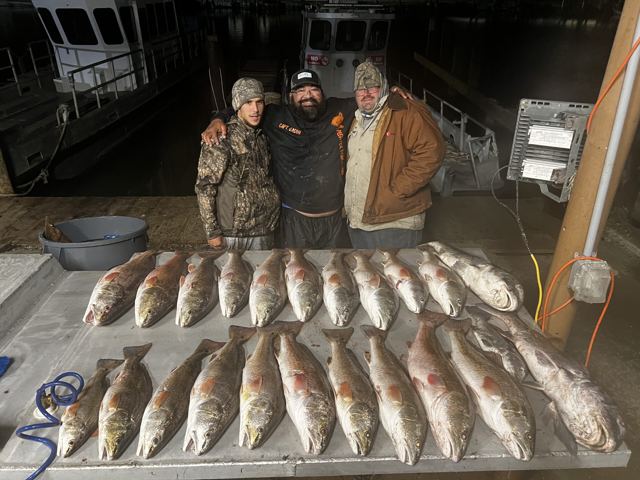Bowfishing in the South Louisiana marsh